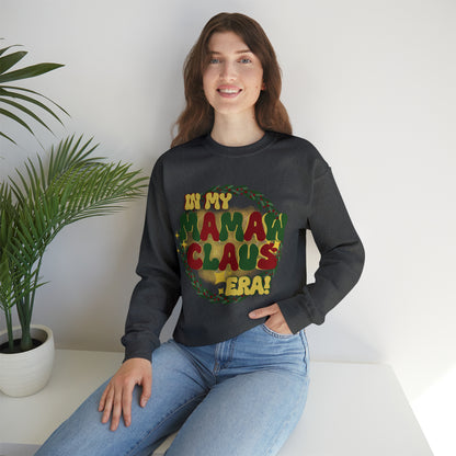 Mamaw Claus! Unisex Heavy Blend™ Crewneck Sweatshirt