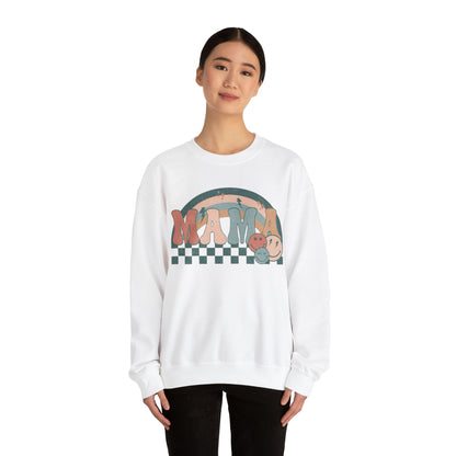 MAMA RETRO Unisex Heavy Blend™ Crewneck Sweatshirt