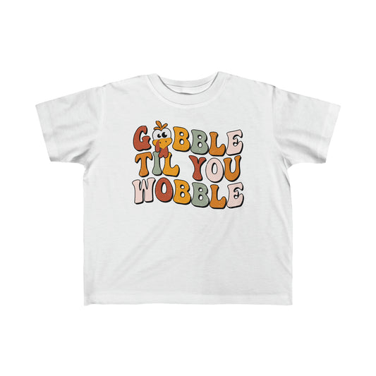 GOBBLE! Toddler's Fine Jersey Tee