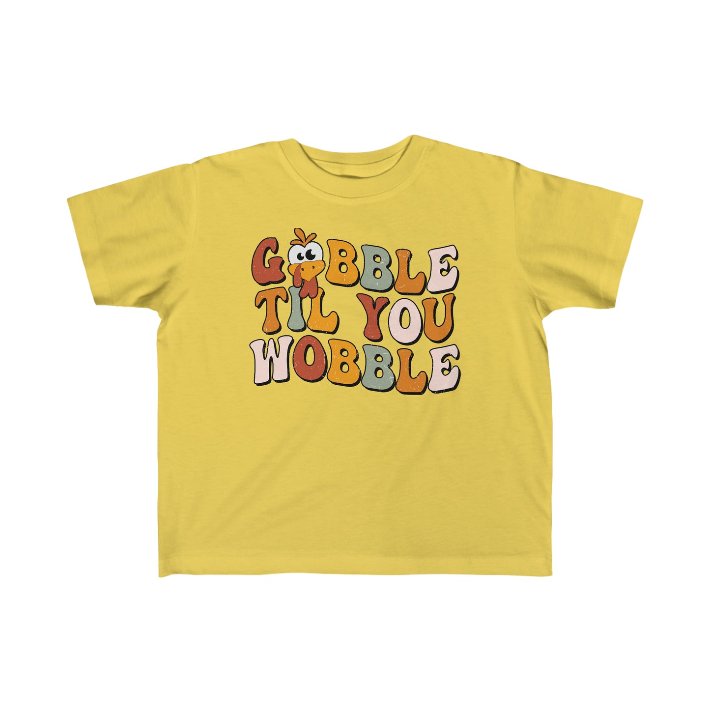 GOBBLE! Toddler's Fine Jersey Tee