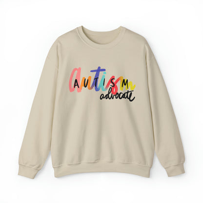 Autism advocate! Unisex Heavy Blend™ Crewneck Sweatshirt