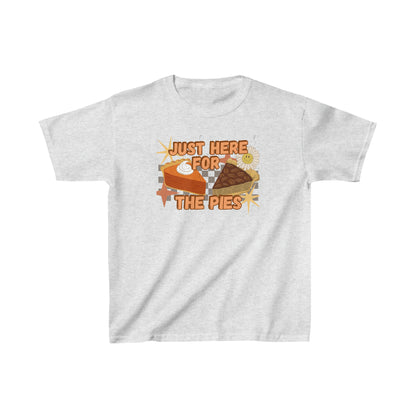 Here for the pie! Kids Heavy Cotton™ Tee