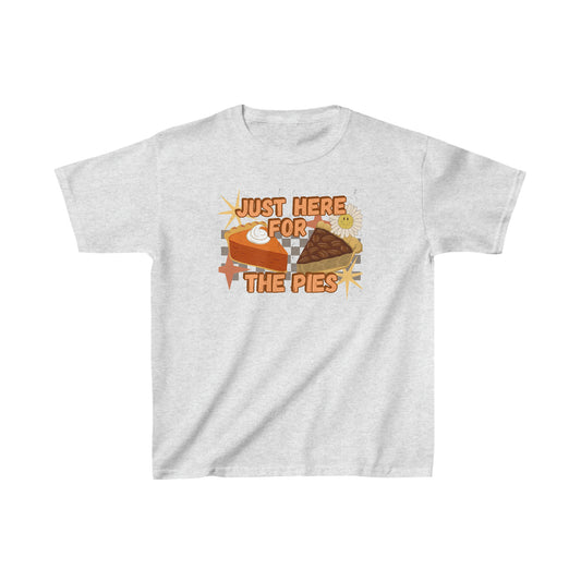 Here for the pie! Kids Heavy Cotton™ Tee