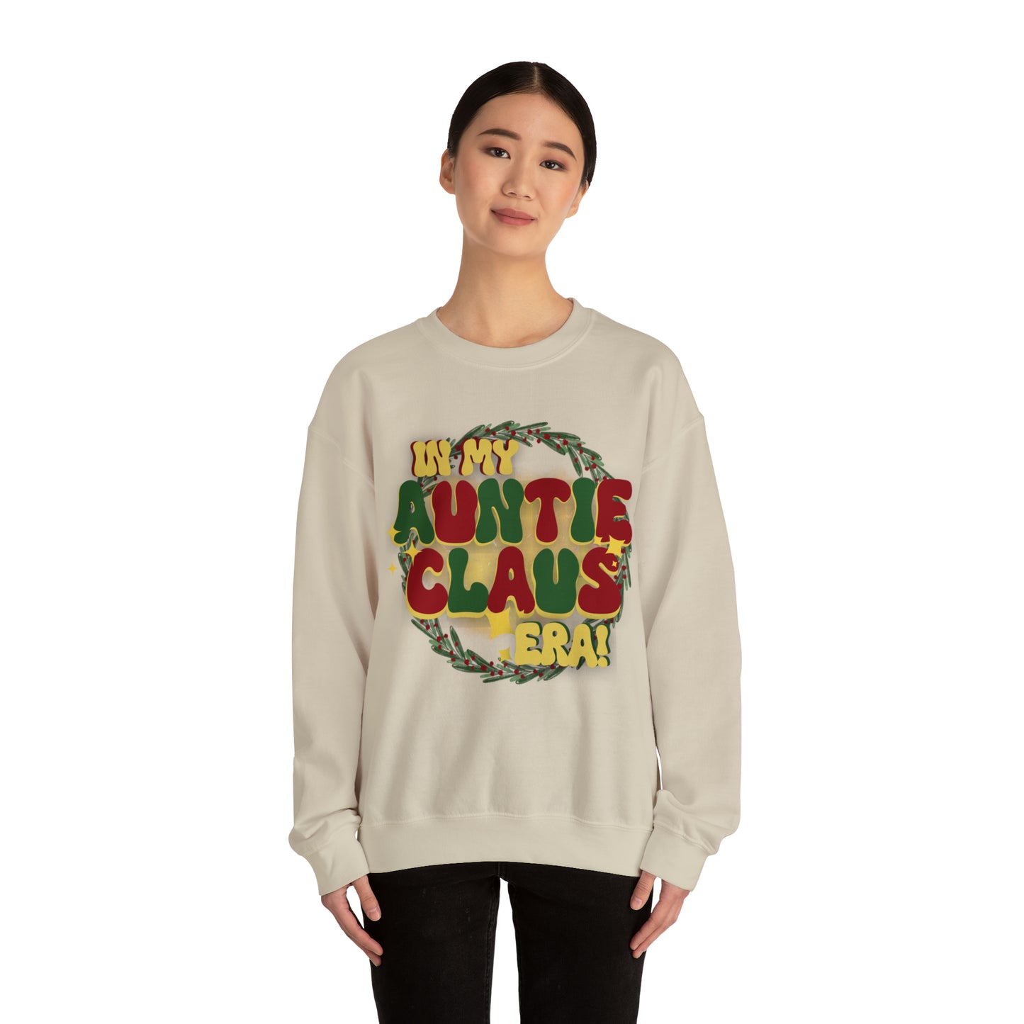 Auntie Claus!Unisex Heavy Blend™ Crewneck Sweatshirt