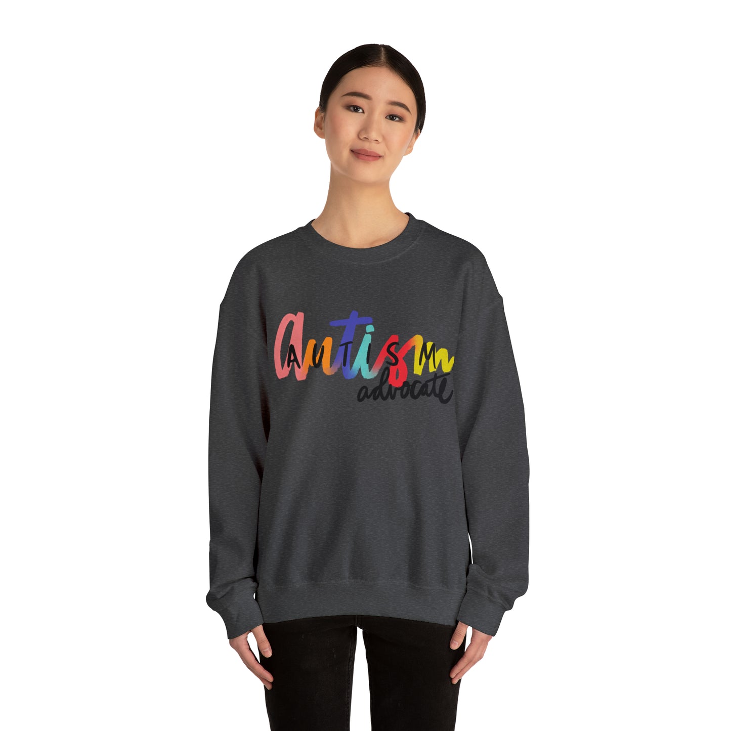 Autism advocate! Unisex Heavy Blend™ Crewneck Sweatshirt