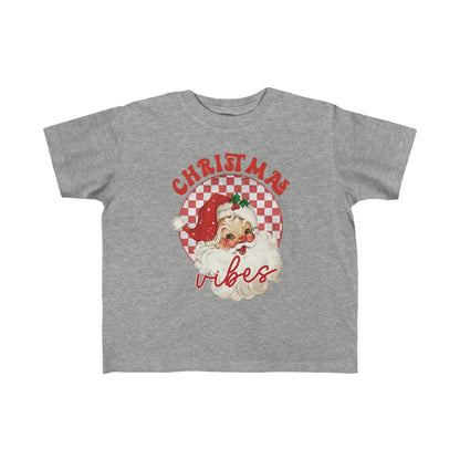 CHRISTMAS VIBES! Toddler's Fine Jersey Tee