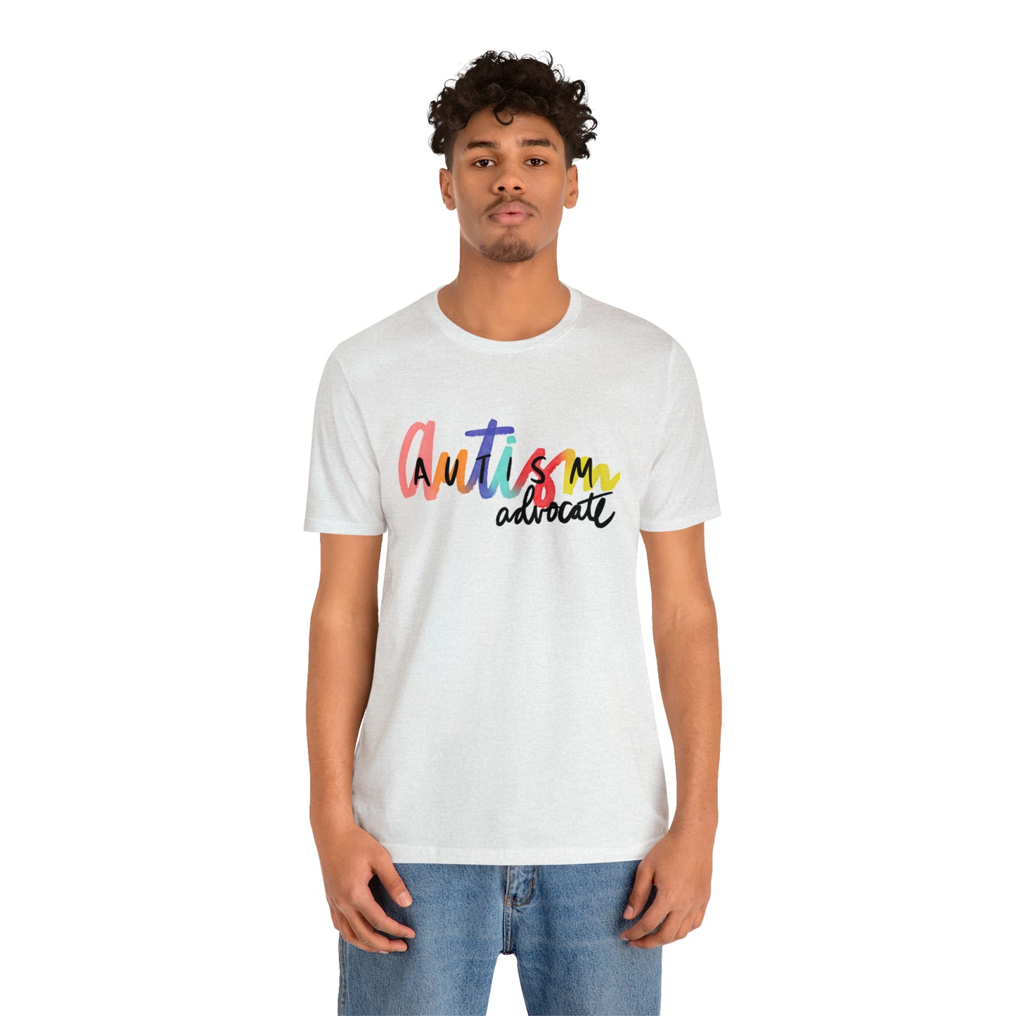 AUTISM ADVOCATE! Unisex Jersey Short Sleeve Tee