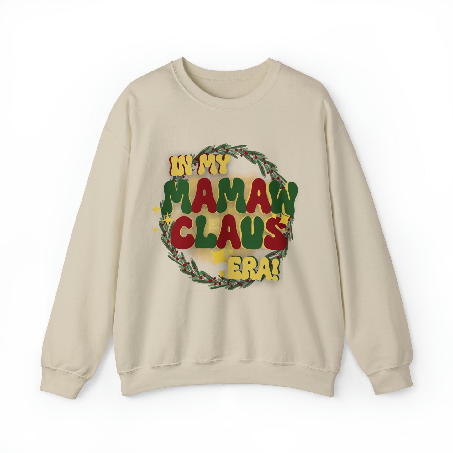 Mamaw Claus! Unisex Heavy Blend™ Crewneck Sweatshirt