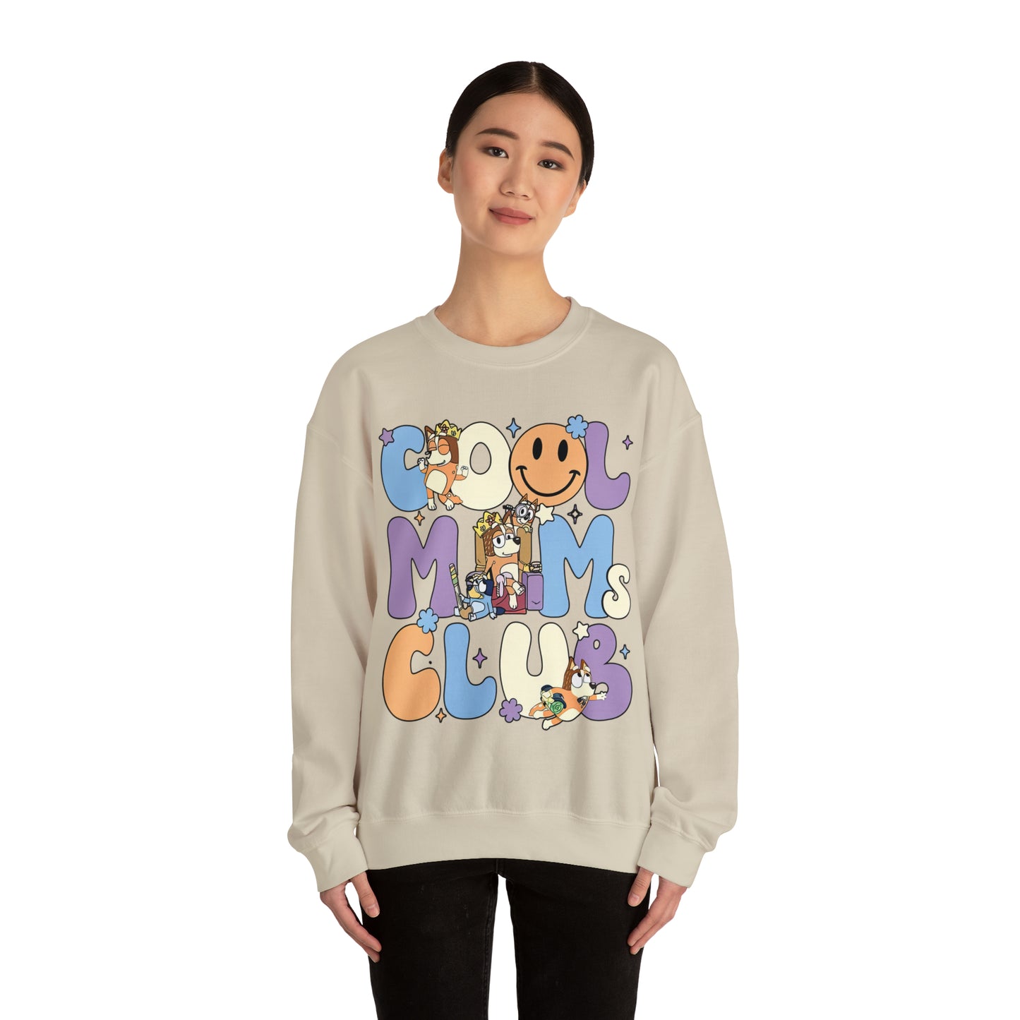 cool moms club!  Unisex Heavy Blend™ Crewneck Sweatshirt