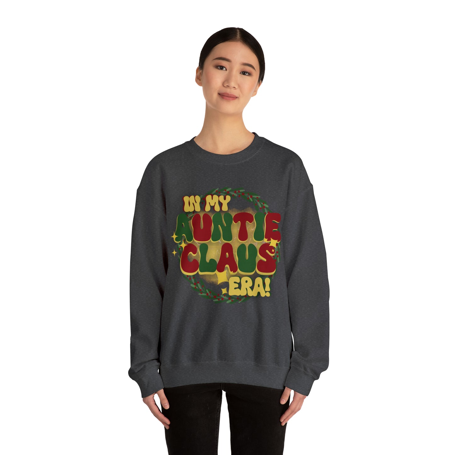 Auntie Claus!Unisex Heavy Blend™ Crewneck Sweatshirt