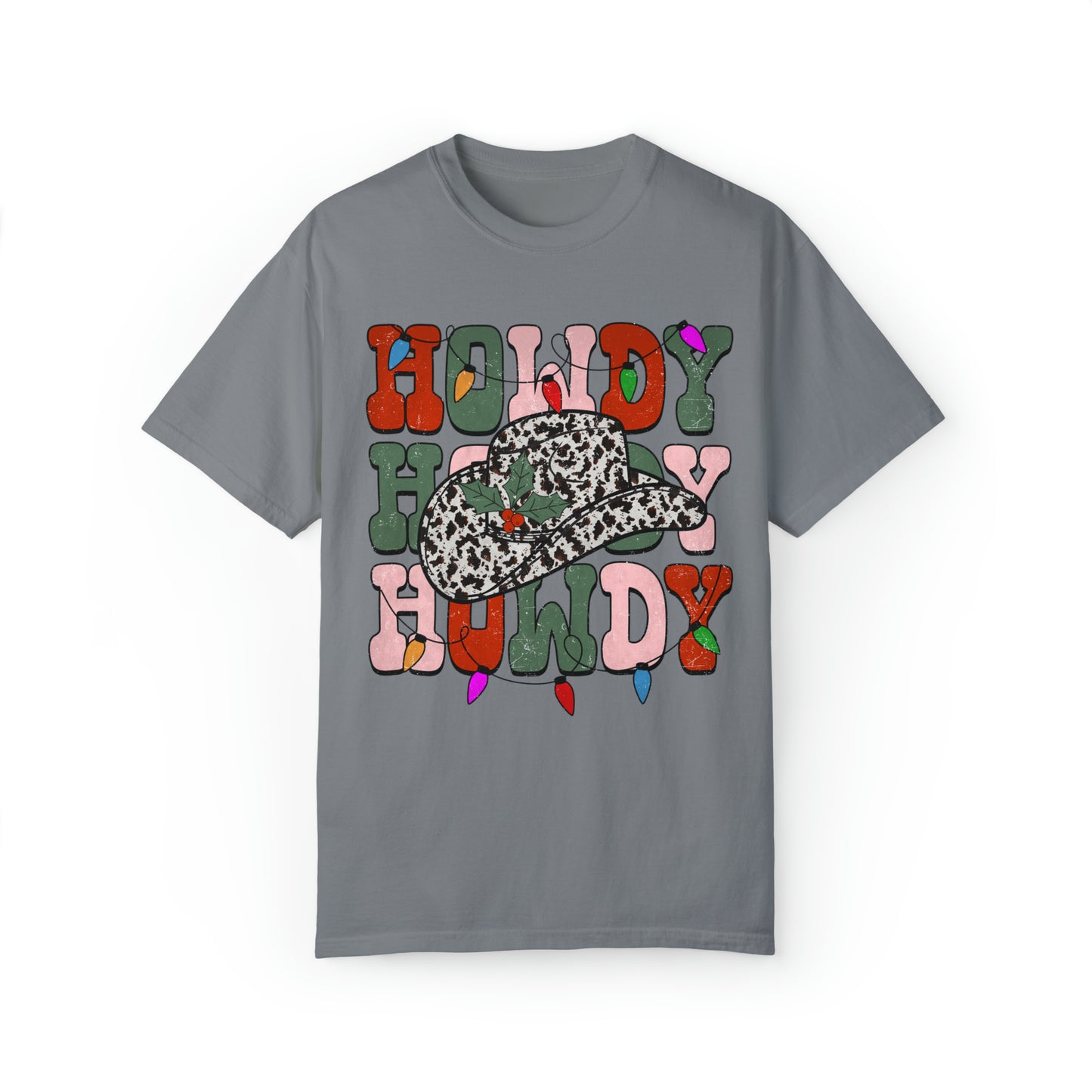 howdy. Unisex Garment-Dyed T-shirt