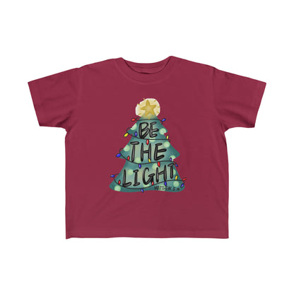 BE THE LIGHT. Toddler's Fine Jersey Tee '