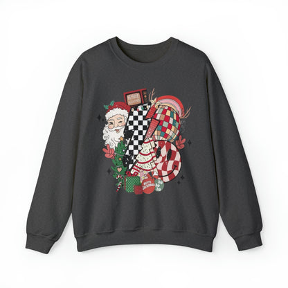 Retro Christmas!! Unisex Heavy Blend™ Crewneck Sweatshirt l