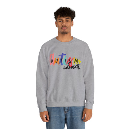 Autism advocate! Unisex Heavy Blend™ Crewneck Sweatshirt