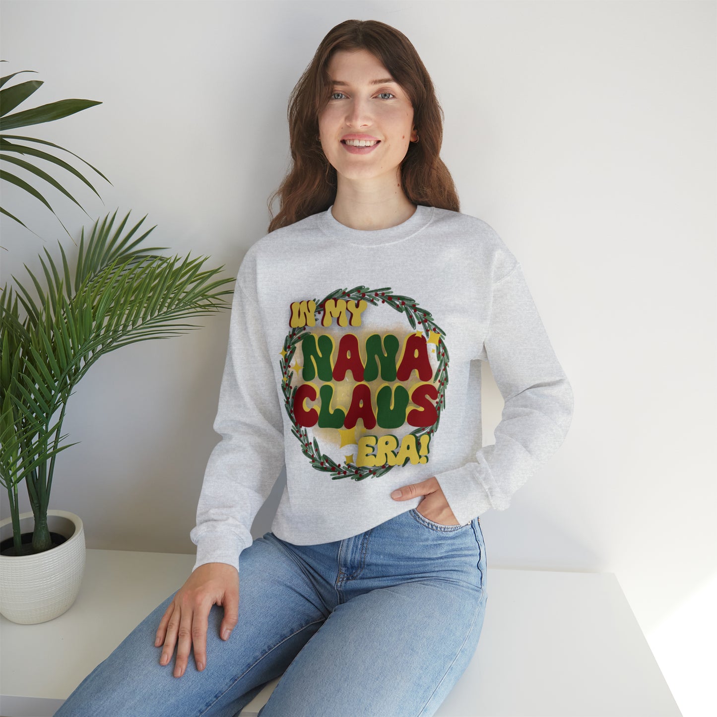 Nana Claus! Unisex Heavy Blend™ Crewneck Sweatshirt