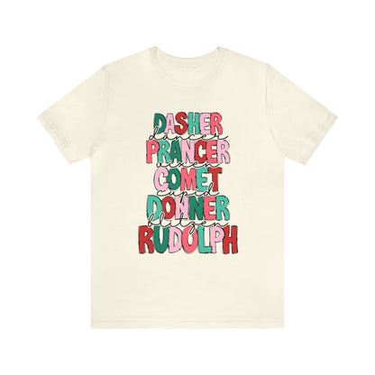 REINDEER! Unisex Jersey Short Sleeve Tee