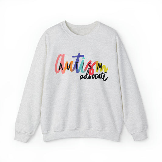 Autism advocate! Unisex Heavy Blend™ Crewneck Sweatshirt