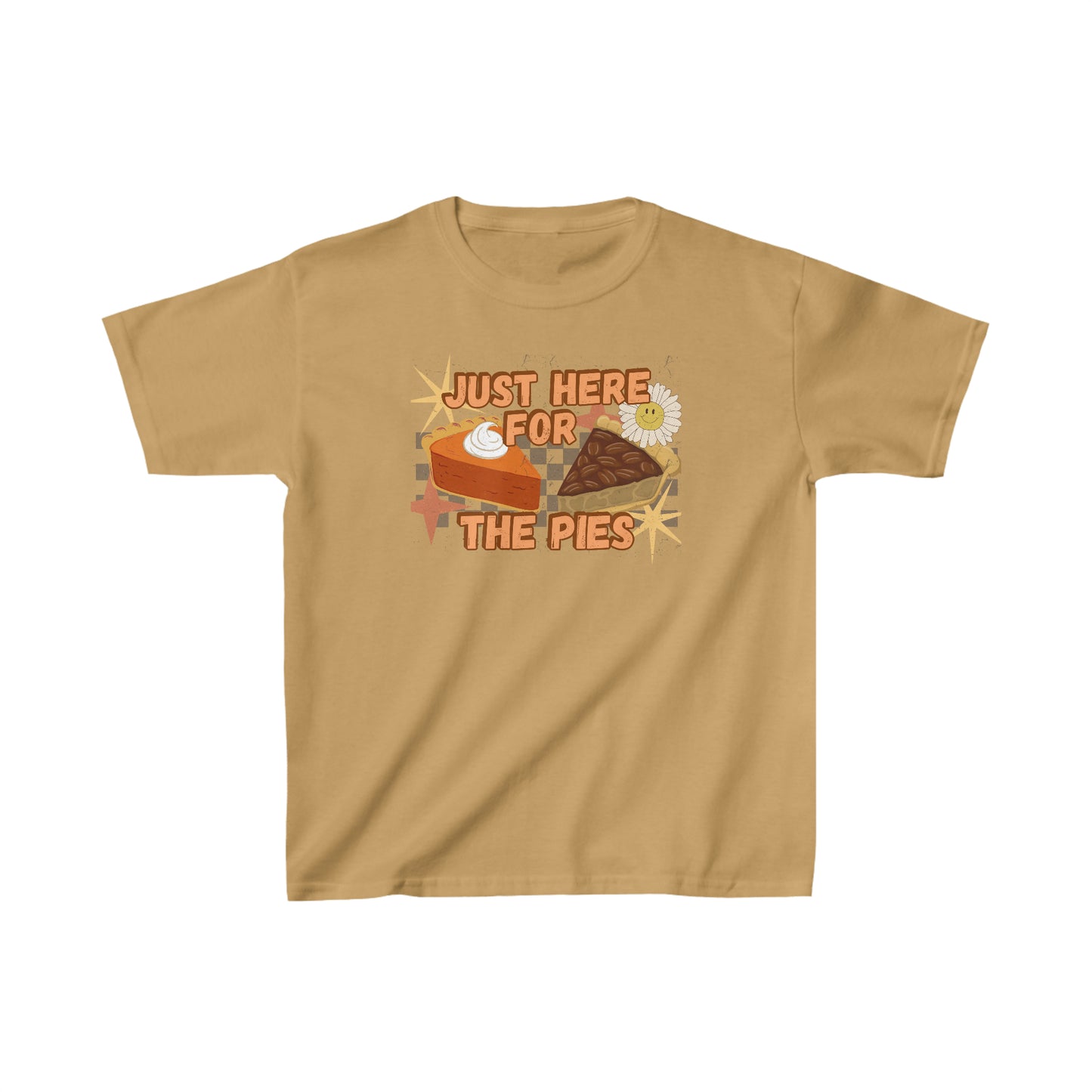 Here for the pie! Kids Heavy Cotton™ Tee