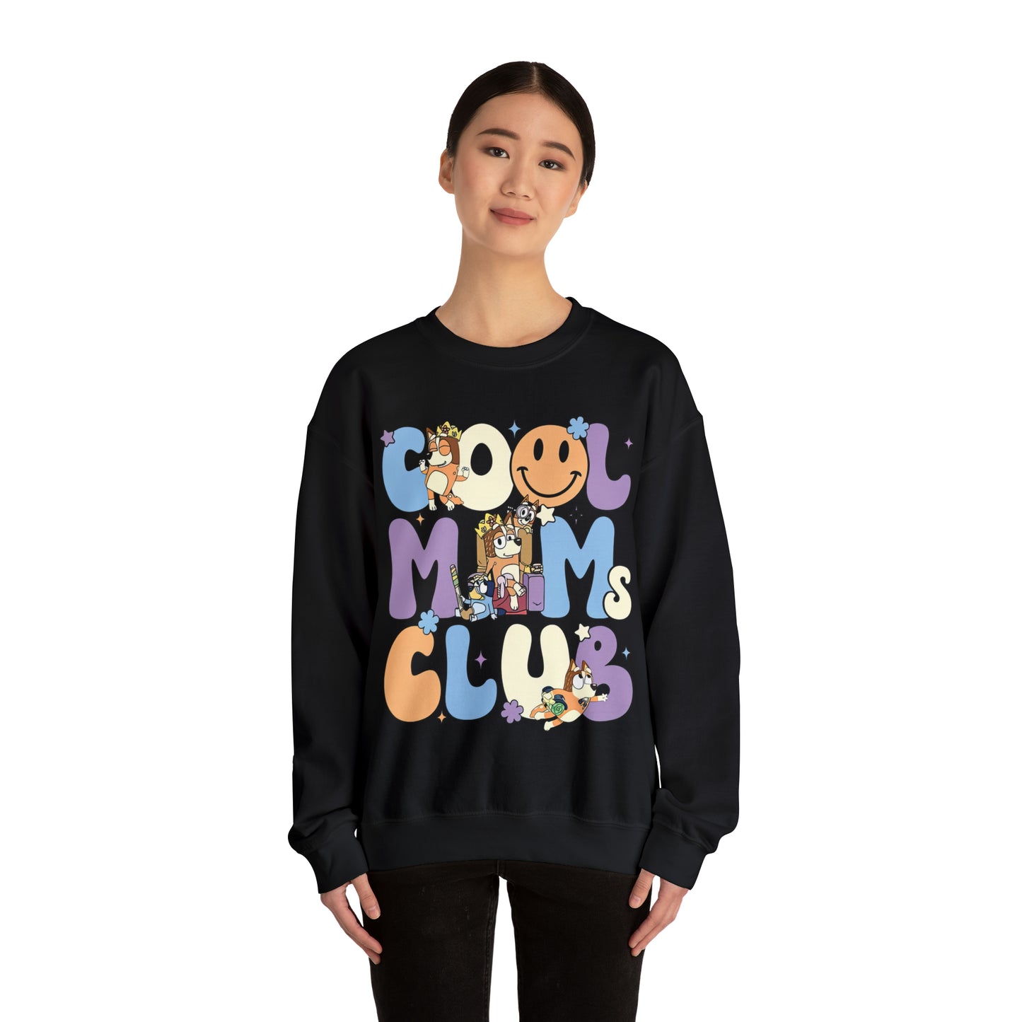 cool moms club!  Unisex Heavy Blend™ Crewneck Sweatshirt