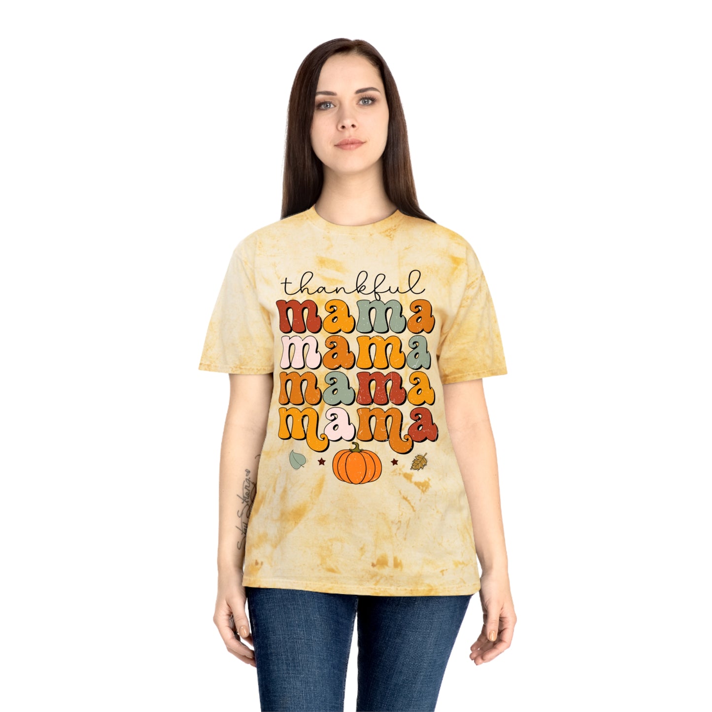 THANKFUL MAMA! Unisex Color Blast T-Shirt