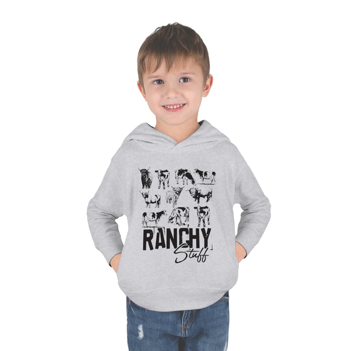 RANCHY. Toddler Pullover Fleece Hoodie