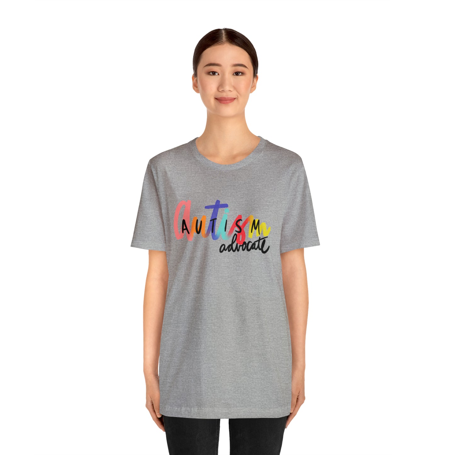 AUTISM ADVOCATE! Unisex Jersey Short Sleeve Tee