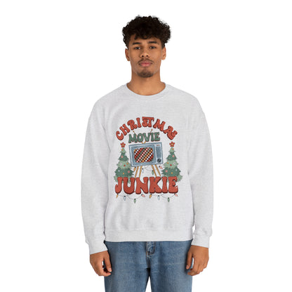 MOVIE JUNKIE! Unisex Heavy Blend™ Crewneck Sweatshirt