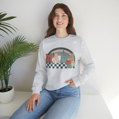 MAMA RETRO Unisex Heavy Blend™ Crewneck Sweatshirt