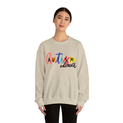 Autism advocate! Unisex Heavy Blend™ Crewneck Sweatshirt