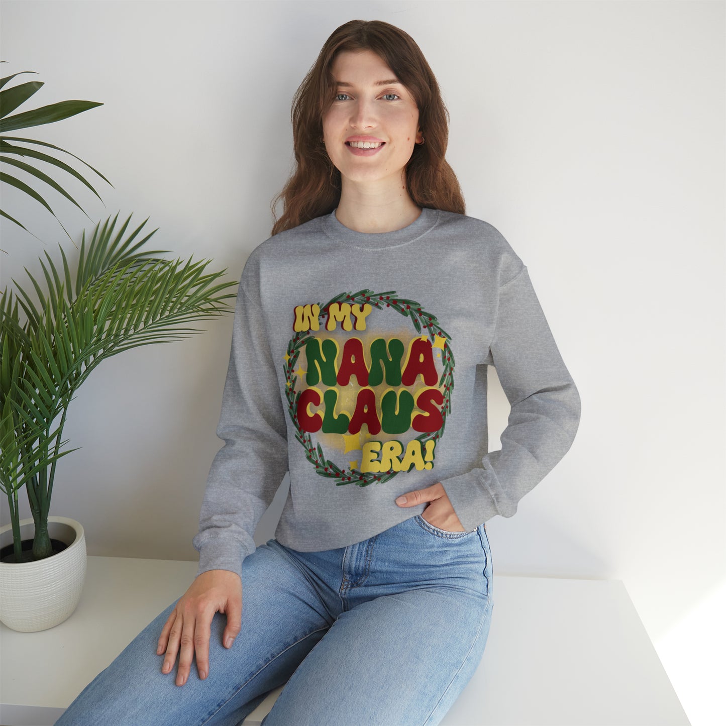 Nana Claus! Unisex Heavy Blend™ Crewneck Sweatshirt