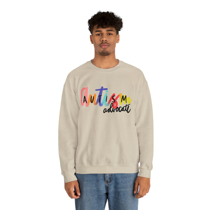 Autism advocate! Unisex Heavy Blend™ Crewneck Sweatshirt