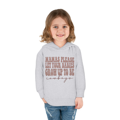 Cowboys please Toddler Pullover Fleece Hoodie