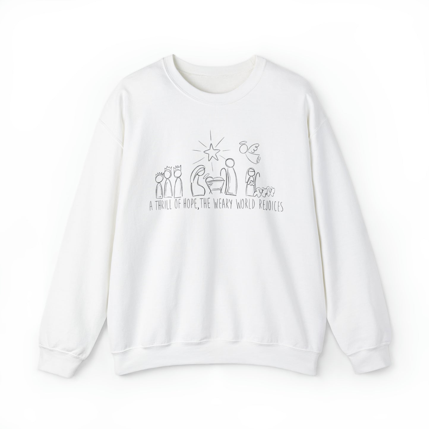 rejoice! Unisex Heavy Blend™ Crewneck Sweatshirt