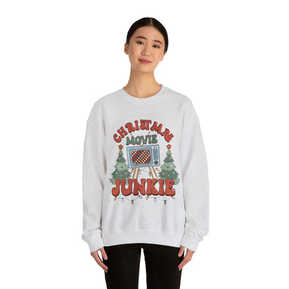 MOVIE JUNKIE! Unisex Heavy Blend™ Crewneck Sweatshirt