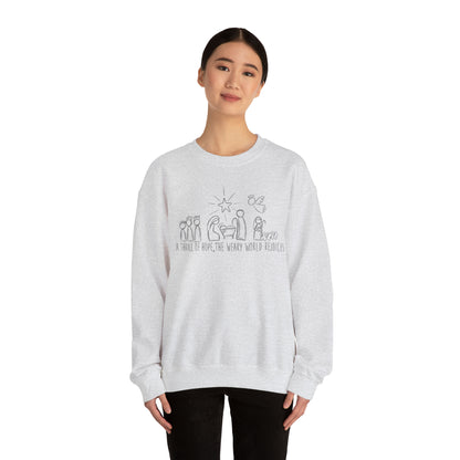 rejoice! Unisex Heavy Blend™ Crewneck Sweatshirt