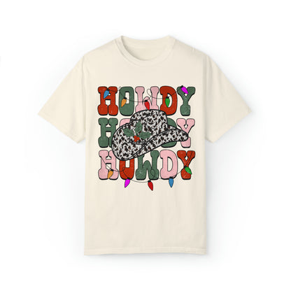 howdy. Unisex Garment-Dyed T-shirt