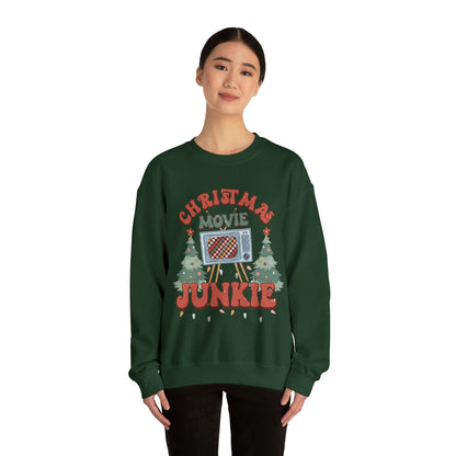 MOVIE JUNKIE! Unisex Heavy Blend™ Crewneck Sweatshirt