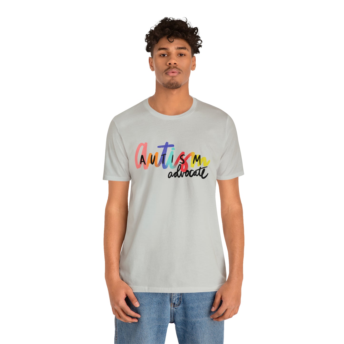 AUTISM ADVOCATE! Unisex Jersey Short Sleeve Tee