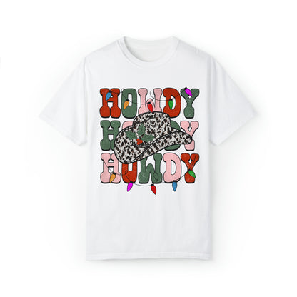 howdy. Unisex Garment-Dyed T-shirt