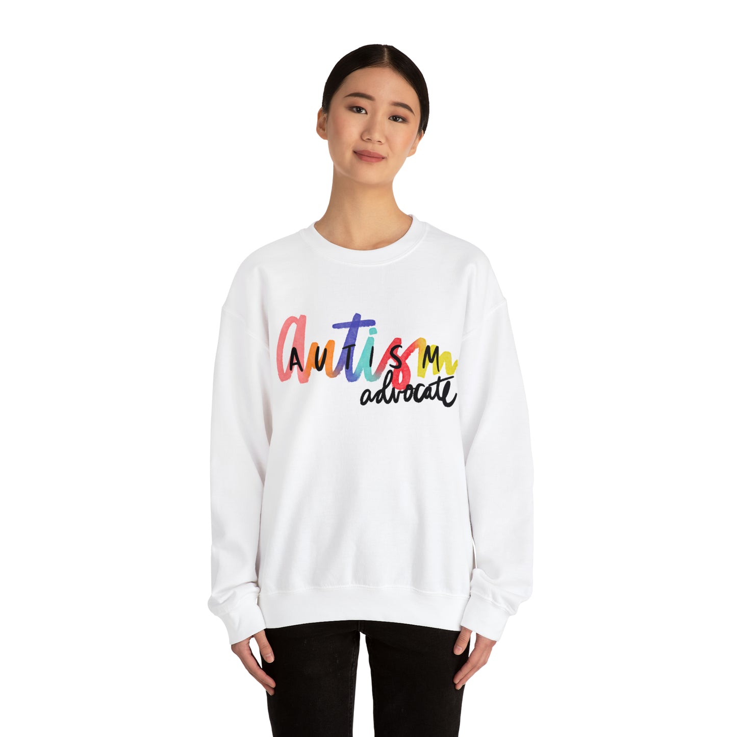 Autism advocate! Unisex Heavy Blend™ Crewneck Sweatshirt