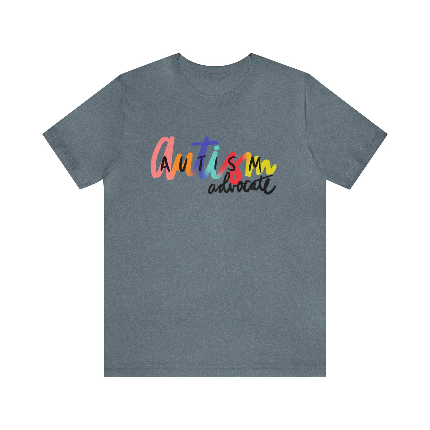 AUTISM ADVOCATE! Unisex Jersey Short Sleeve Tee