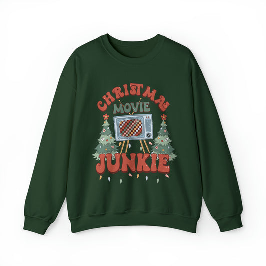 MOVIE JUNKIE! Unisex Heavy Blend™ Crewneck Sweatshirt