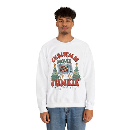 MOVIE JUNKIE! Unisex Heavy Blend™ Crewneck Sweatshirt