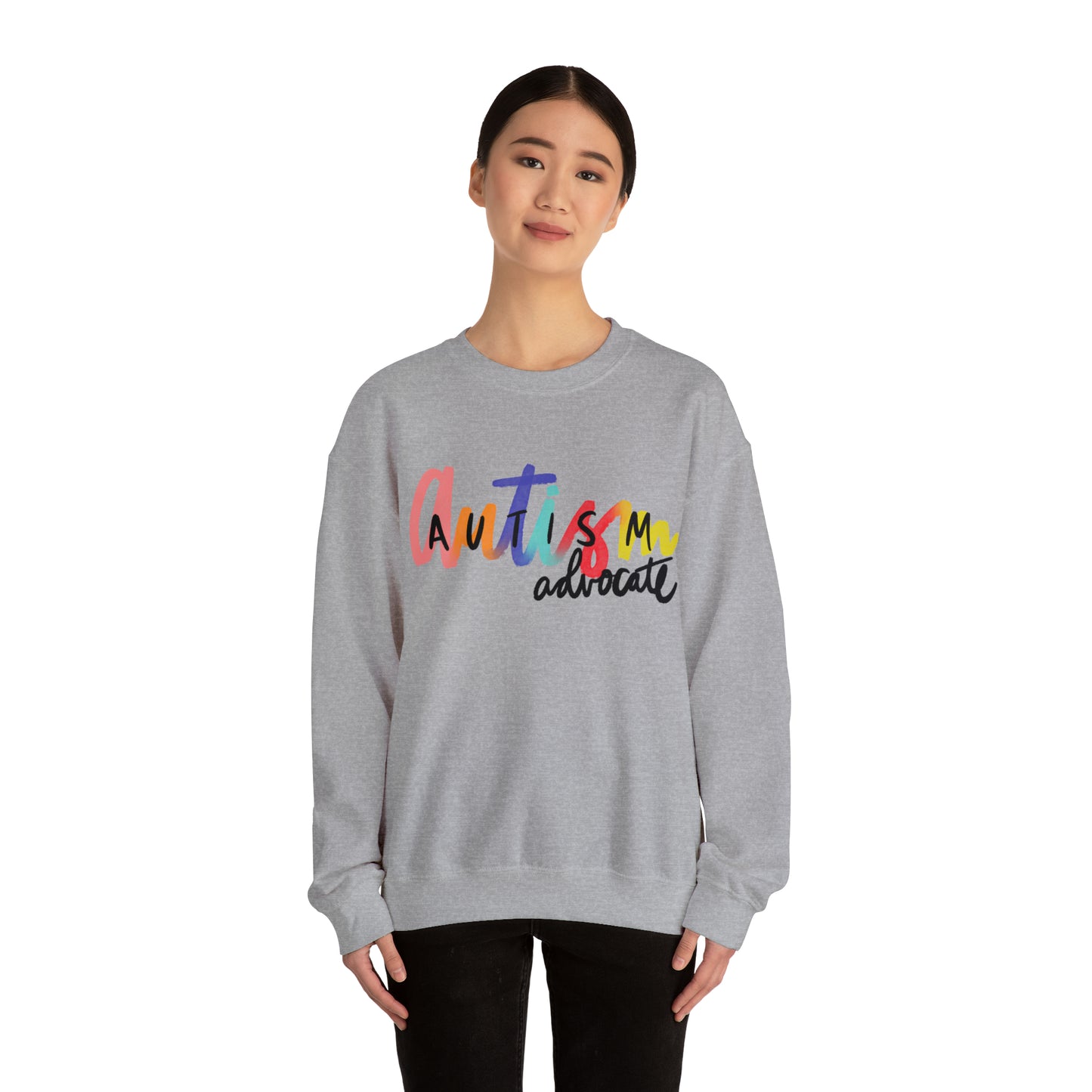 Autism advocate! Unisex Heavy Blend™ Crewneck Sweatshirt