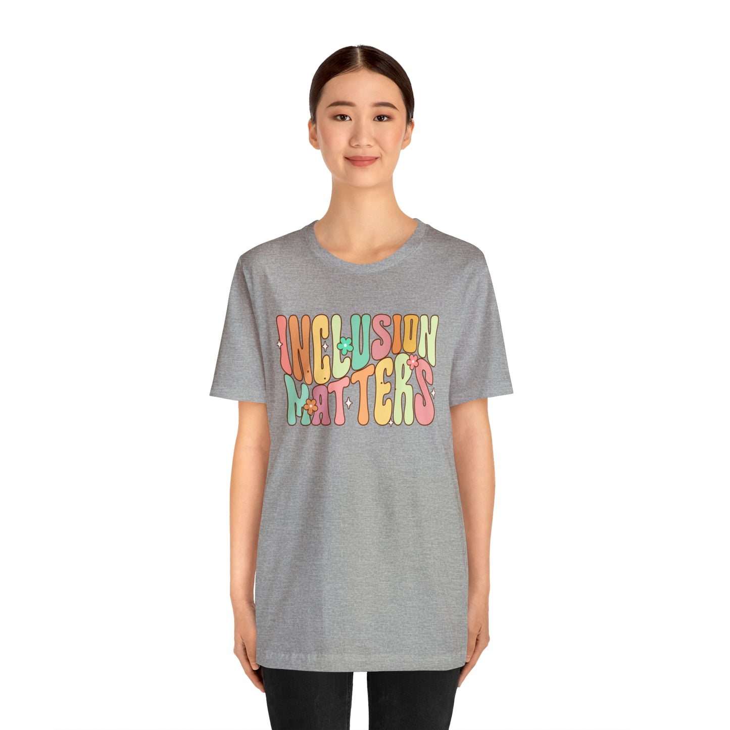 INCLUSION MATTERS! Unisex Jersey Short Sleeve Tee