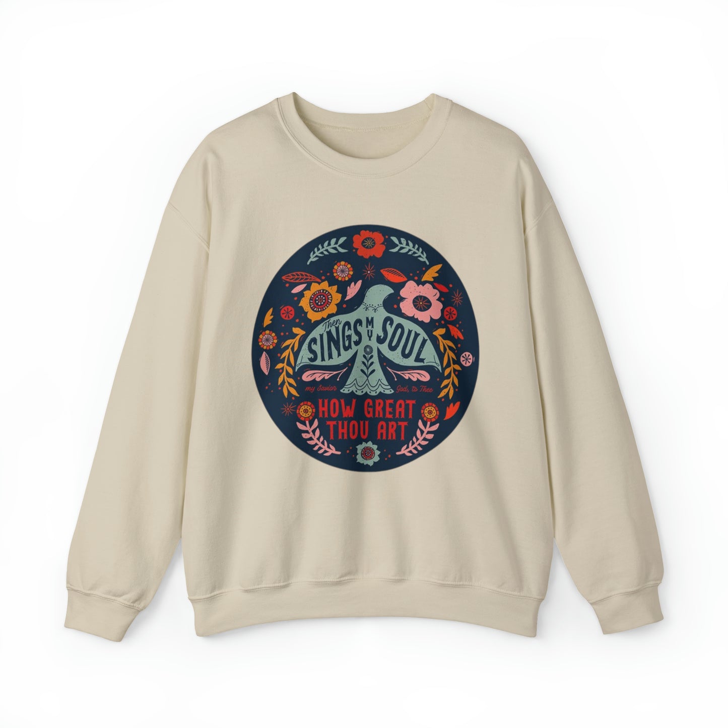 HOW GREAT THOU ARE! Unisex Heavy Blend™ Crewneck Sweatshirt