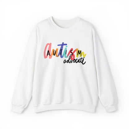 Autism advocate! Unisex Heavy Blend™ Crewneck Sweatshirt