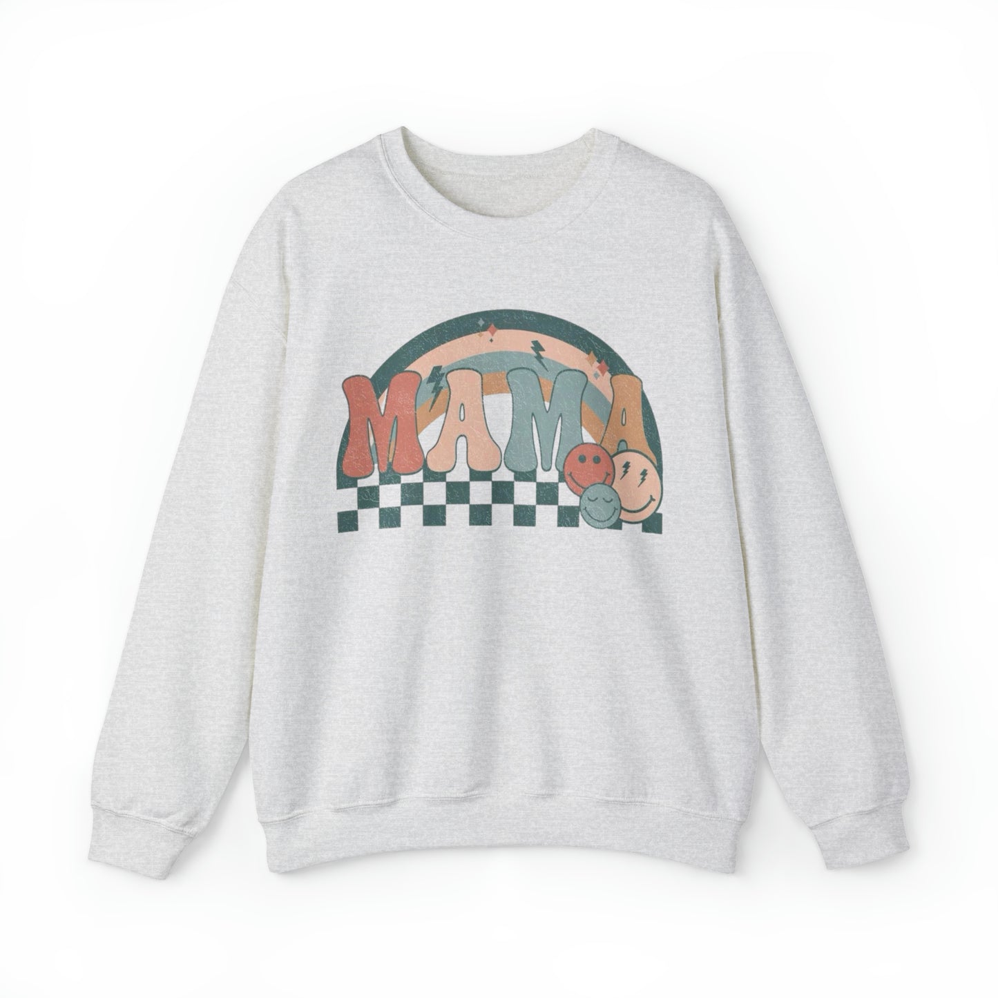 MAMA RETRO Unisex Heavy Blend™ Crewneck Sweatshirt