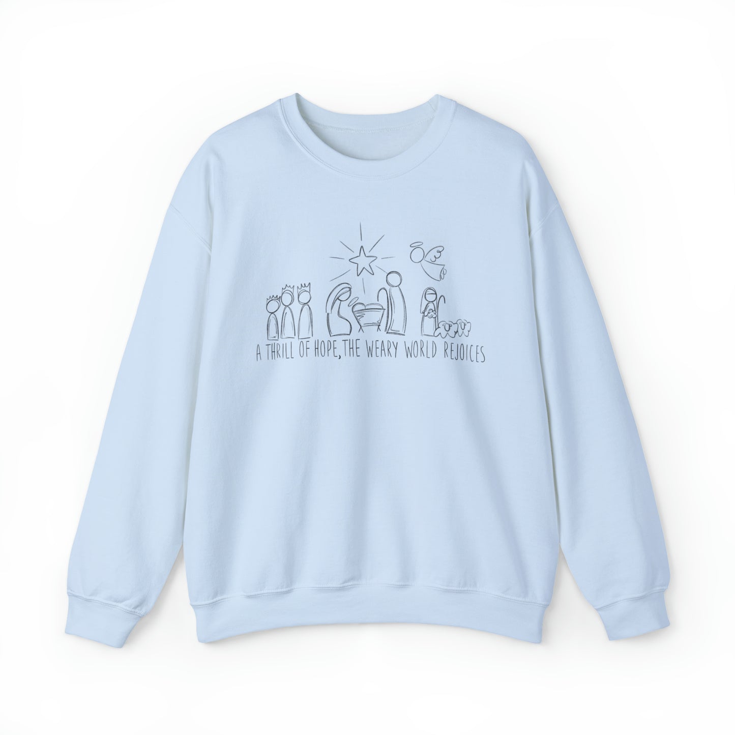 rejoice! Unisex Heavy Blend™ Crewneck Sweatshirt