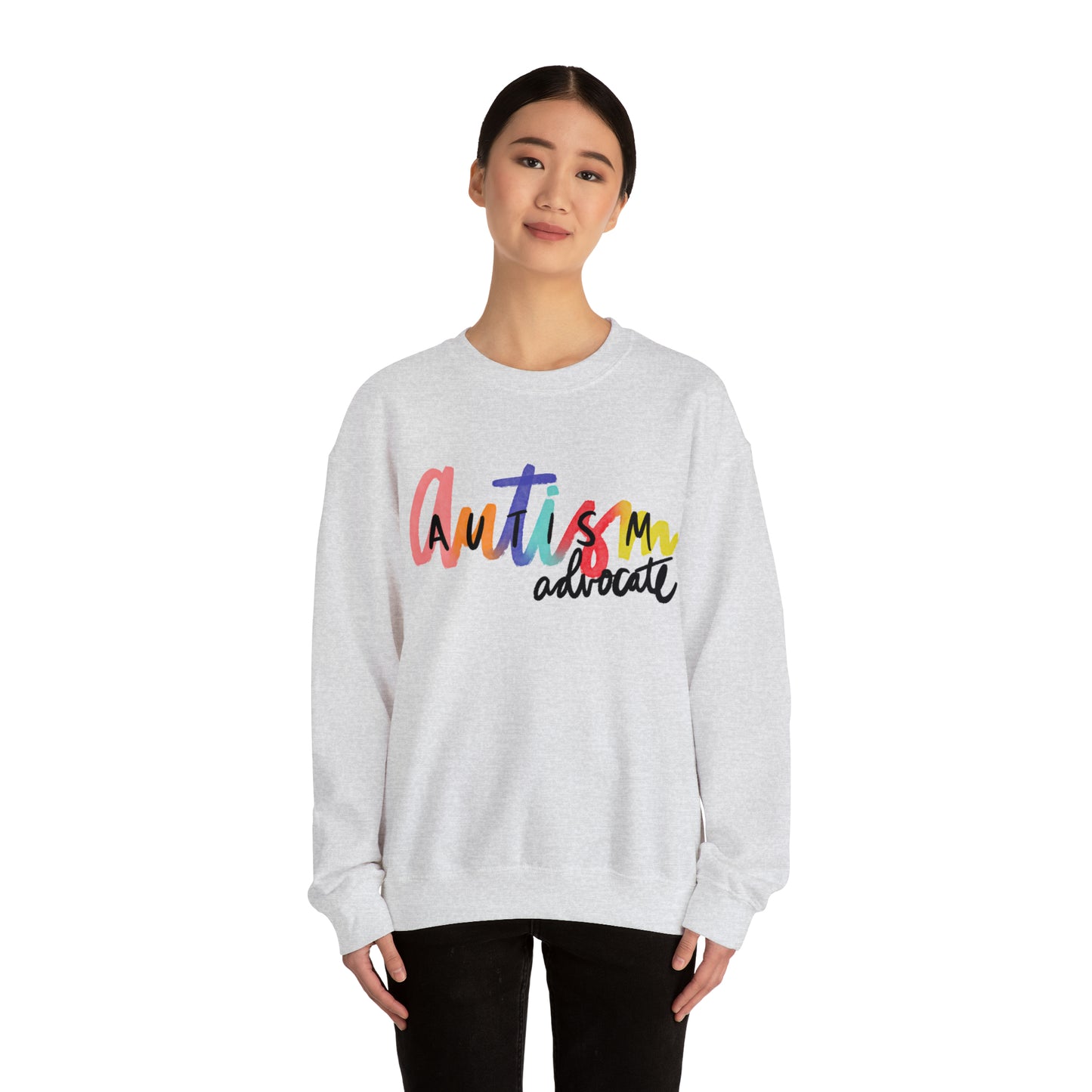 Autism advocate! Unisex Heavy Blend™ Crewneck Sweatshirt